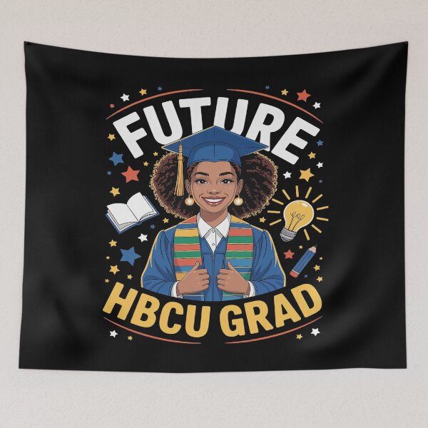 Item preview, Future HBCU Grad Black Girl Graduation HBCU designed and sold by Shannon Bosley.