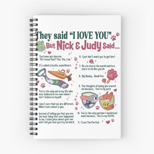 Item preview, I love you, partner But Nick and Judy designed and sold by NormamArtworks.