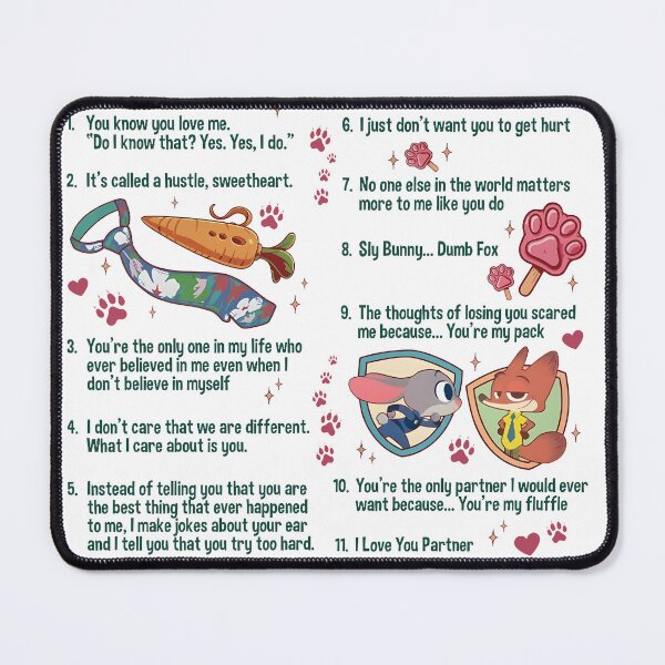 Item preview, I love you, partner But Nick and Judy designed and sold by NormamArtworks.