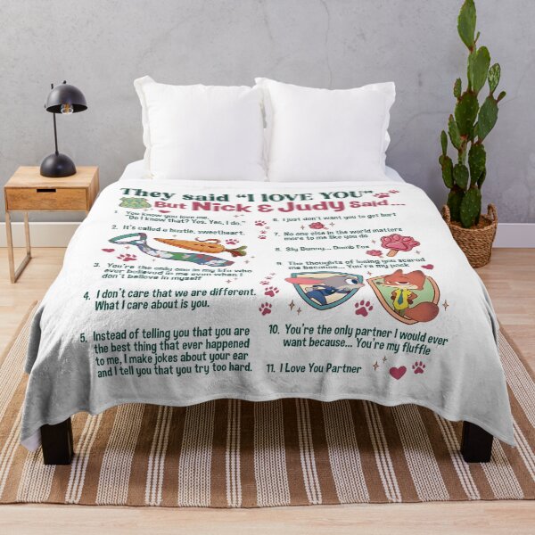 Item preview, I love you, partner But Nick and Judy designed and sold by NormamArtworks.