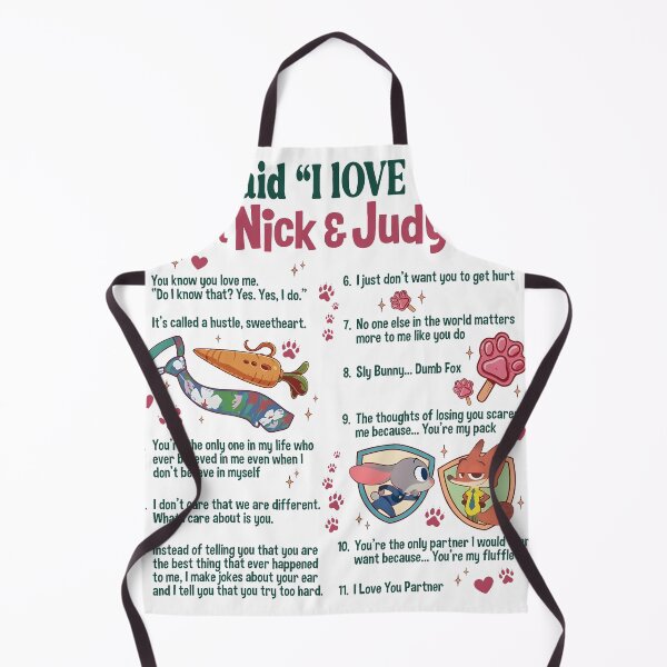 Item preview, I love you, partner But Nick and Judy designed and sold by NormamArtworks.
