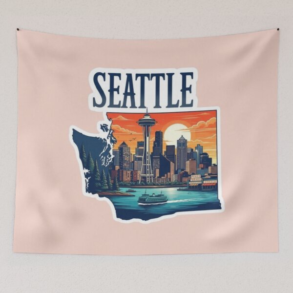 Item preview, Seattle designed and sold by Aise06.