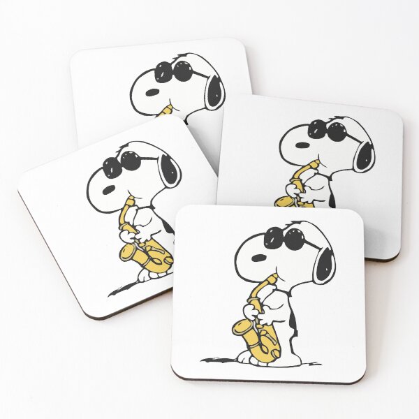 Item preview, Snoopy Playing Saxophone designed and sold by mjerksx.