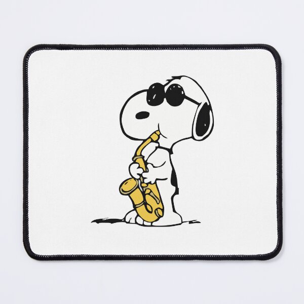 Item preview, Snoopy Playing Saxophone designed and sold by mjerksx.