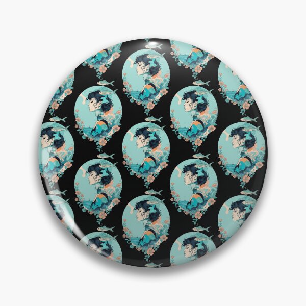 Item preview, Ocean Woman Botanical Art Nature Lover designed and sold by FemmeForge.