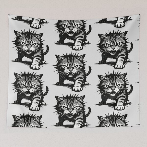 Item preview, Edgy Feline  designed and sold by romyca creation_22.