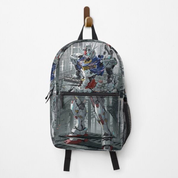 Item preview, Gundam Aerial - Mecha Hangar Scene – High-Tech Robot Design designed and sold by Dyan4.