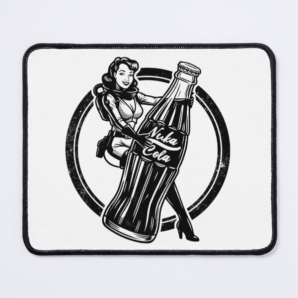 Item preview, Retro Cola Bottle Pin-Up designed and sold by El-Terio.