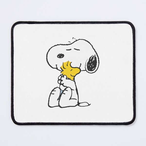 Item preview, Snoopy cute dog Hugging Woodstock designed and sold by mjerksx.