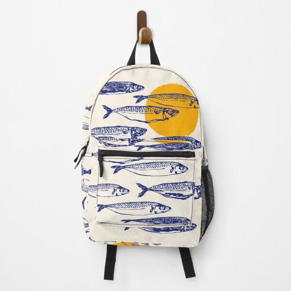 Item preview, Vintage Mackerel Sunset Minimal Illustration designed and sold by MaiZephyr.