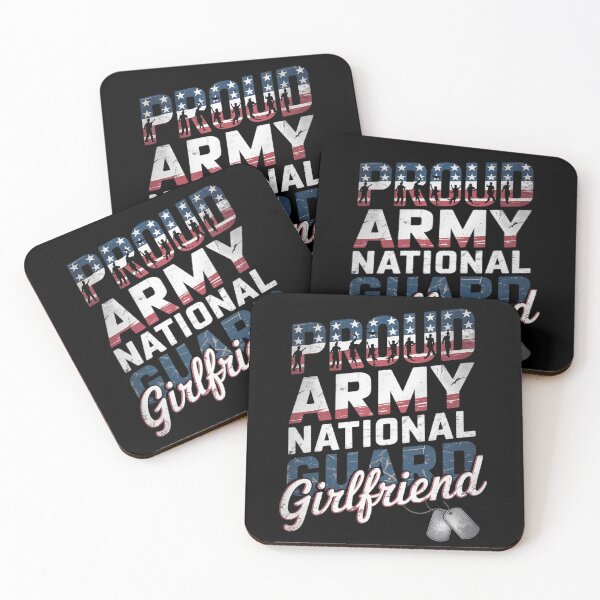 Item preview, Proud Army National Guard Girlfriend Dog Tag Flag  designed and sold by MarryIsMonth.
