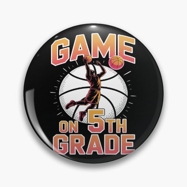 Item preview, Games On Fifth Grade Basketball First Day Of School designed and sold by Shannon Bosley.