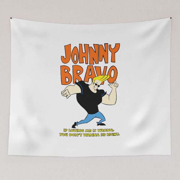 Item preview, Johnny Bravo Funny Quote Cartoon Pose designed and sold by Dennisrodman25.