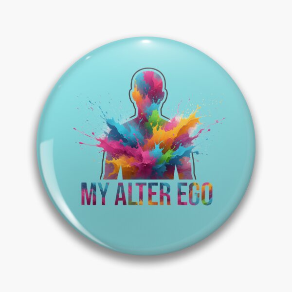 Item preview, My Alter Ego – Color Explosion Silhouette Tee designed and sold by LoganDzign.