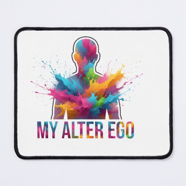Item preview, My Alter Ego – Color Explosion Silhouette Tee designed and sold by LoganDzign.