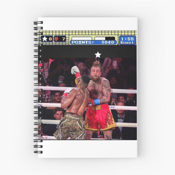 Item preview, Anthony Joshua Punch-Out!! Level 1 – Glass Jaw Jake Paul (Retro Boxing Parody) designed and sold by Pokah79.