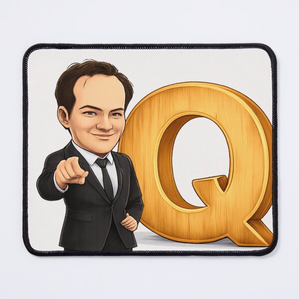 Item preview, Alphabet: Q for Quentin designed and sold by halibutgoatramb.