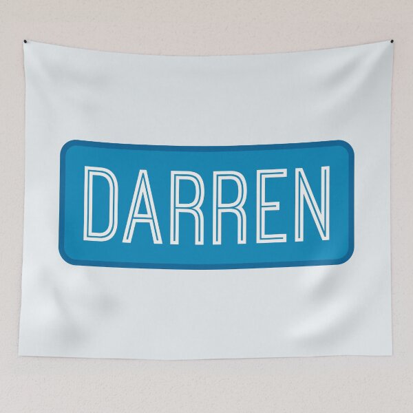 Item preview, Darren Name designed and sold by Jeallan Designs.