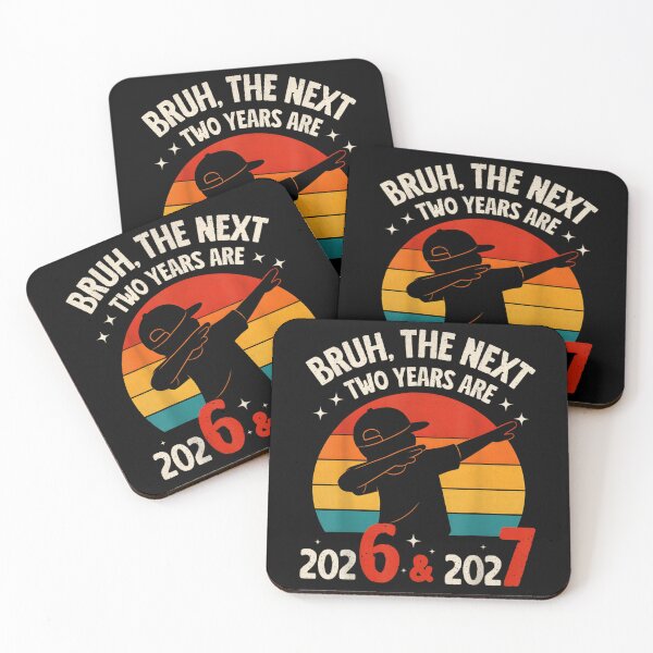 Item preview, Bruh The Next Two Years Are 2026 And 2027 Retro Dabbing Boy designed and sold by Aladino Tamayo.