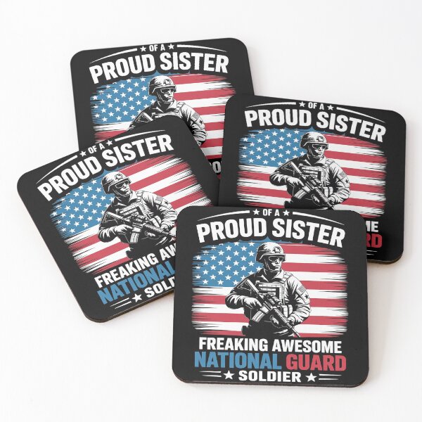Item preview, Proud Sister of National Guard Soldier Military Sibling  designed and sold by MarryIsMonth.
