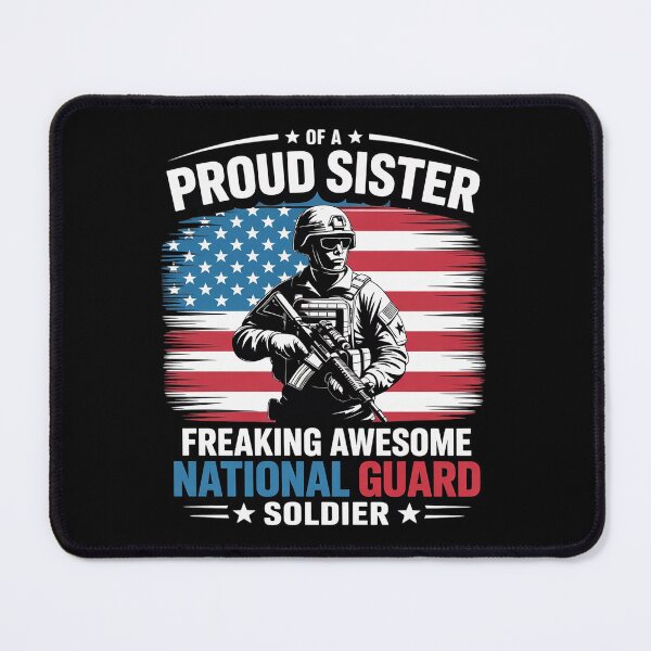 Item preview, Proud Sister of National Guard Soldier Military Sibling designed and sold by MarryIsMonth.