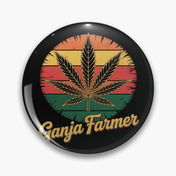 Item preview, Ganja Farmer Cannabis Leaf Style Rastafari designed and sold by Shannon Bosley.