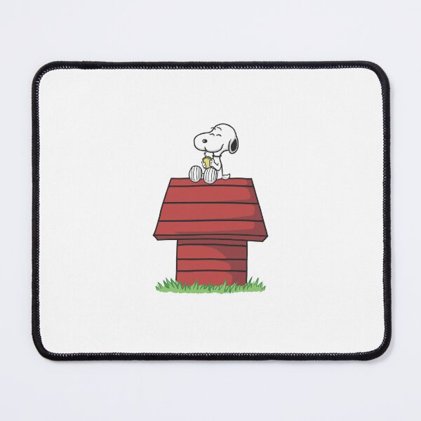 Item preview, Snoopy Enjoying a Drink on the Doghouse designed and sold by mjerksx.