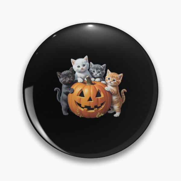 Item preview,  90s Cat Pumpkin Halloween Floral Spooky Season  designed and sold by AquaKiev.