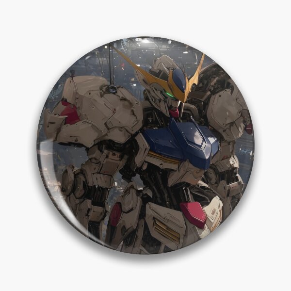 Item preview, Gundam Barbatos - Industrial Mech Assembly – Futuristic Anime Machine designed and sold by Dyan4.