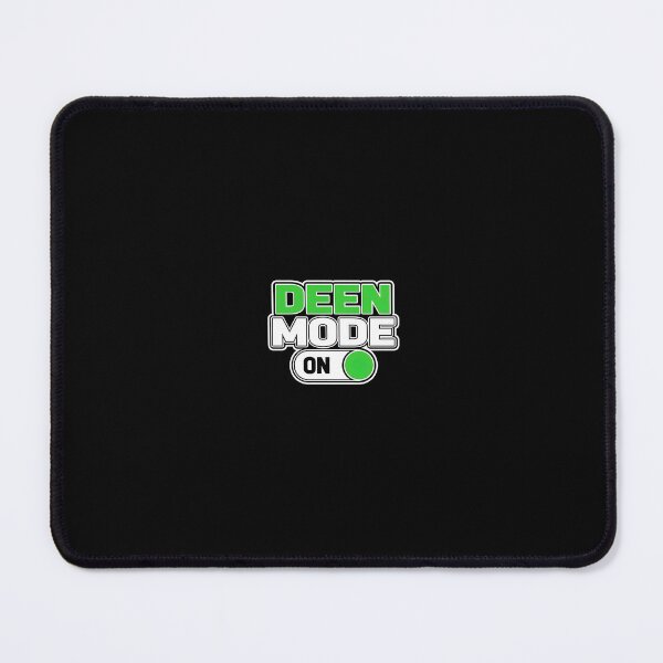 Item preview, Deen Mode ON Modern Islamic Typography Design designed and sold by Alnazie.