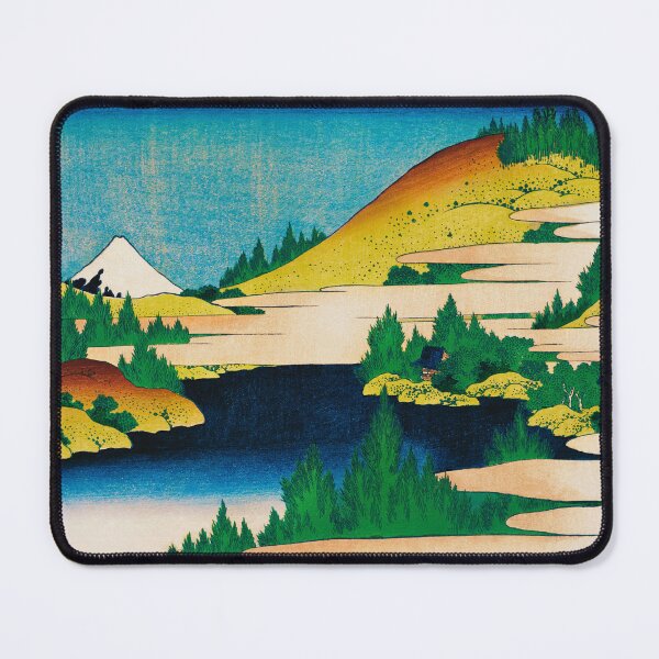 Item preview, Lake Hakone and Mount Fuji - Vintage Japanese Landscape Print designed and sold by Open Canvas.