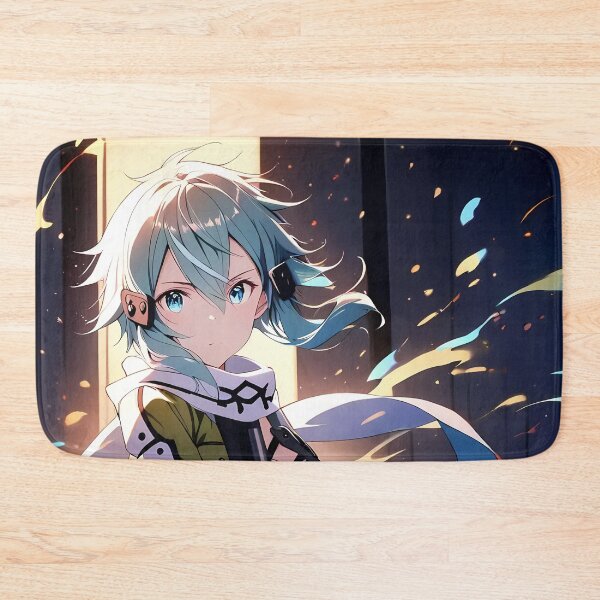 Item preview, Sinon Sword Art Online Anime Girl Waifu Sniper Flames Action Bright Dynamic designed and sold by thedarvills.