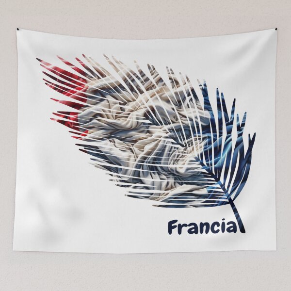 Item preview, Abstract France Flag – Feather Design designed and sold by ArteJorge48.