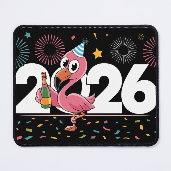 Item preview, Party Time Flamingo: 2026 Edition designed and sold by NeatThingLover.