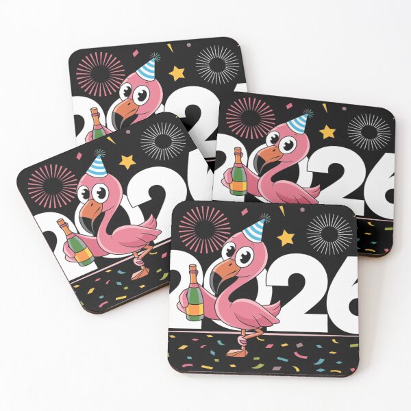 Item preview, Party Time Flamingo: 2026 Edition designed and sold by NeatThingLover.