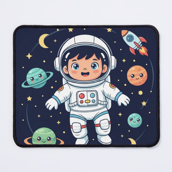 Item preview, Kid Astronaut Floating – Space Adventure  designed and sold by Designworker.
