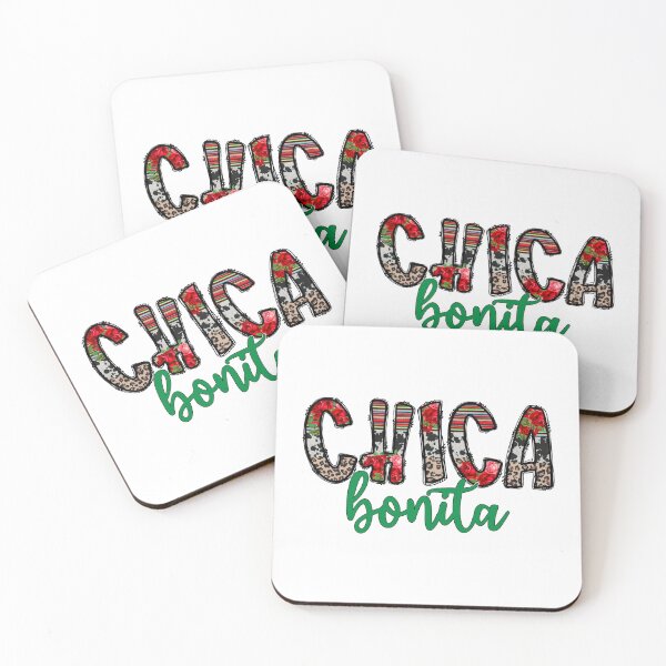 Item preview, Chica Bonita – Colorful Floral Latina Pride Sticker designed and sold by Suzy Perez Art.