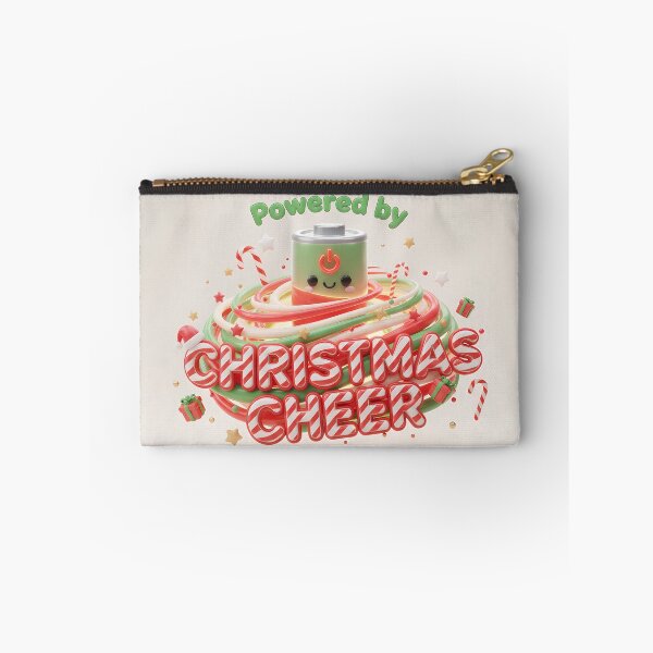 Item preview, Powered by Christmas Cheer Energy designed and sold by digisetumedia.