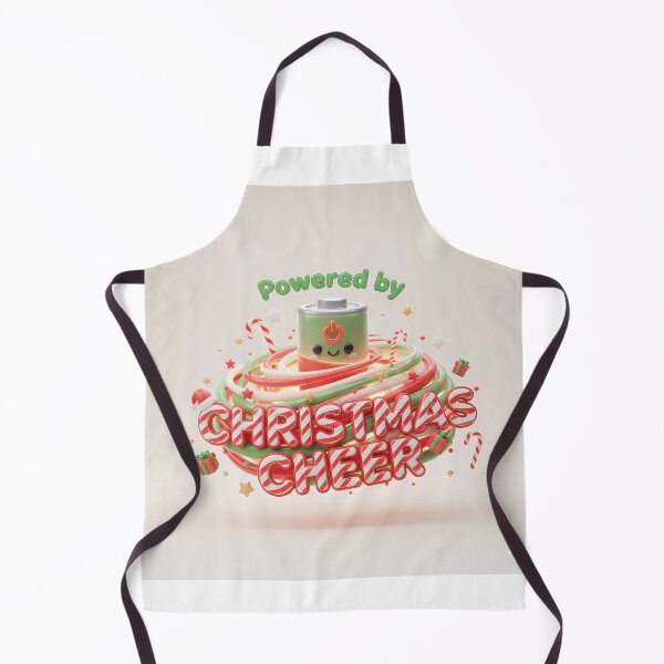 Item preview, Powered by Christmas Cheer Energy designed and sold by digisetumedia.