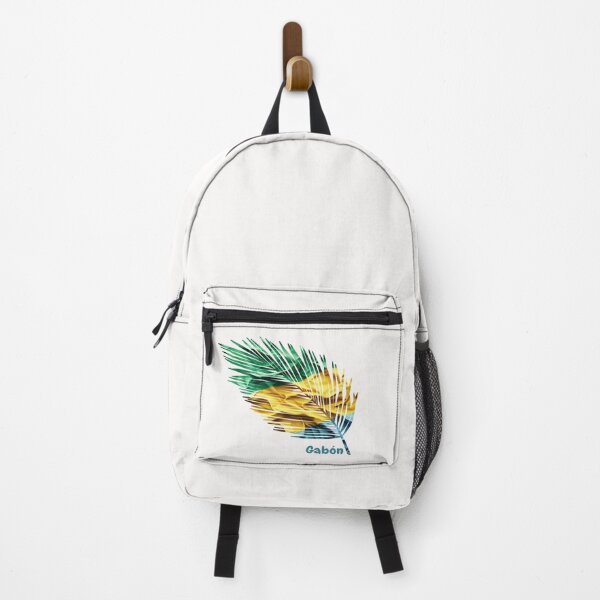 Item preview, Abstract Gabon Flag – Feather Design designed and sold by ArteJorge48.