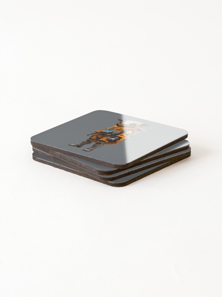 Thumbnail 4 of 5, Coasters (Set of 4), The Ember Ranger designed and sold by Stickerlot.
