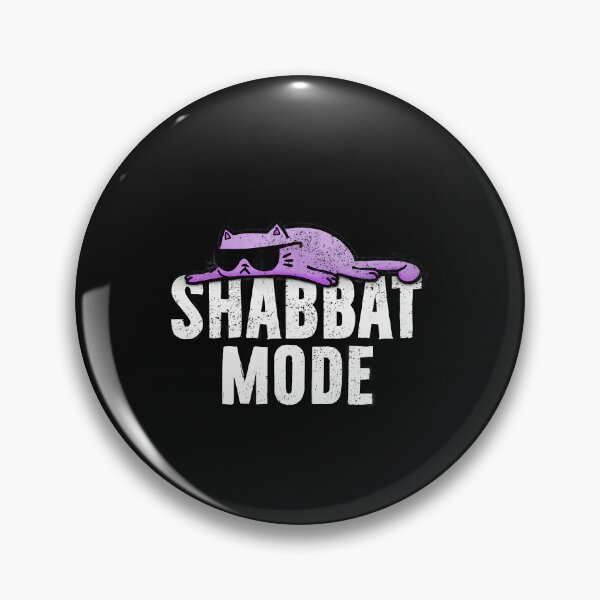 Item preview, Shabbat Mode Rest Day Cat designed and sold by hkredaimero.