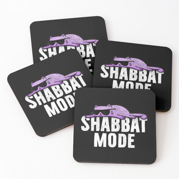 Item preview, Shabbat Mode Rest Day Cat designed and sold by hkredaimero.