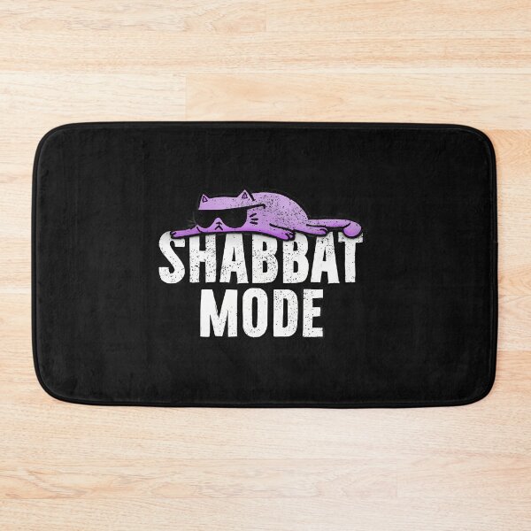 Item preview, Shabbat Mode Rest Day Cat designed and sold by hkredaimero.