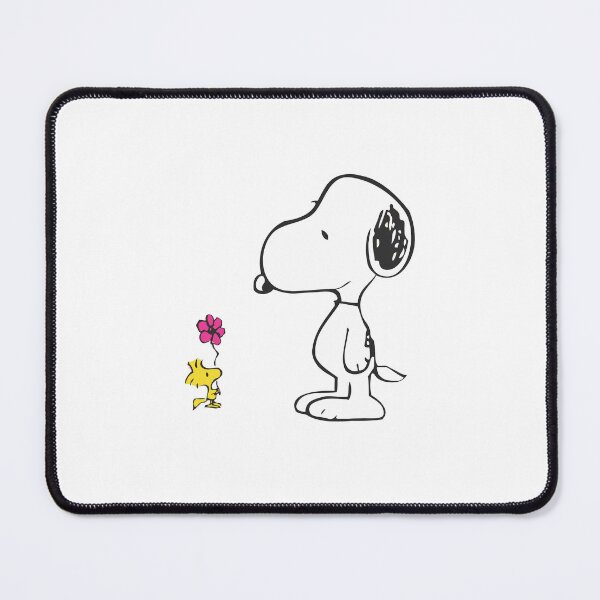 Item preview, Snoopy Watching Woodstock with a Flower designed and sold by mjerksx.