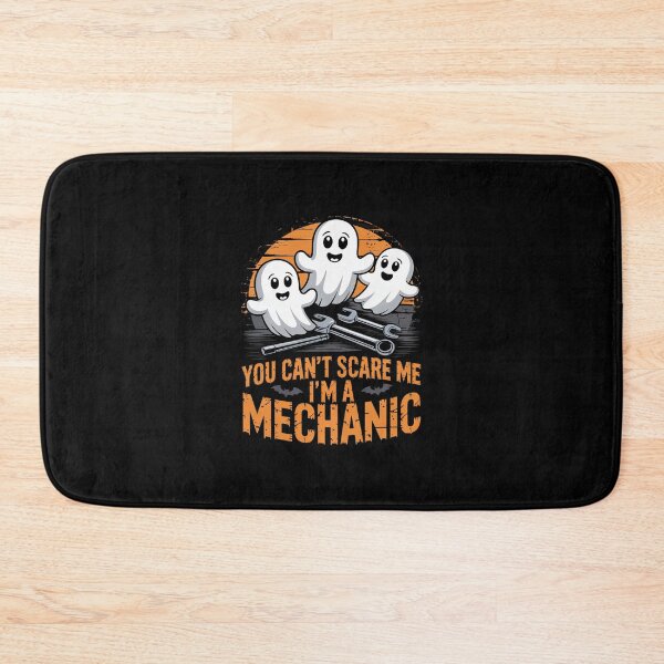 Item preview, Auto Mechanic Halloween You Can't Scare A Mechanic  designed and sold by AquaKiev.