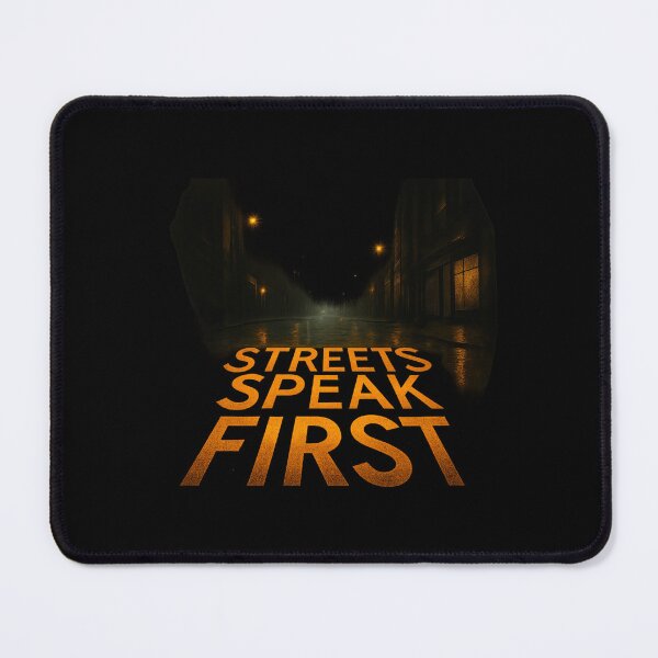 Item preview, Streets Speak First - Urban Night Graffiti Reflection designed and sold by MKreative Studio.