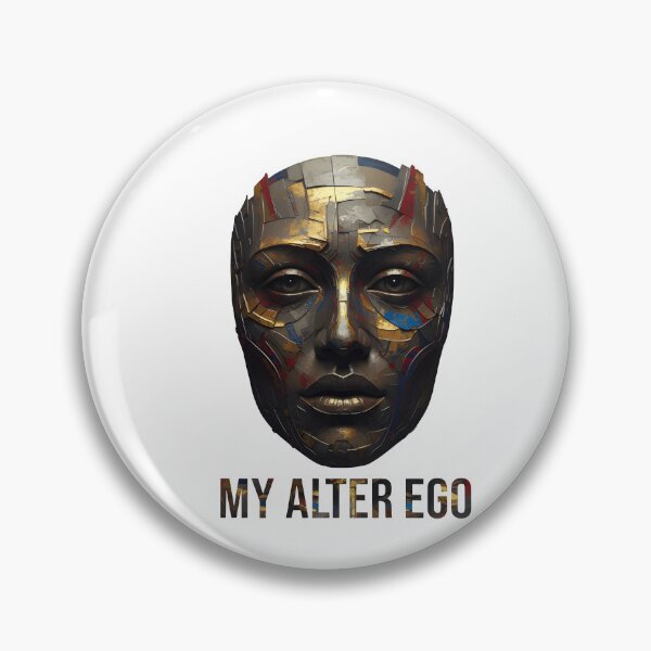 Item preview, My Alter Ego – Masked Identity Art Tee designed and sold by LoganDzign.