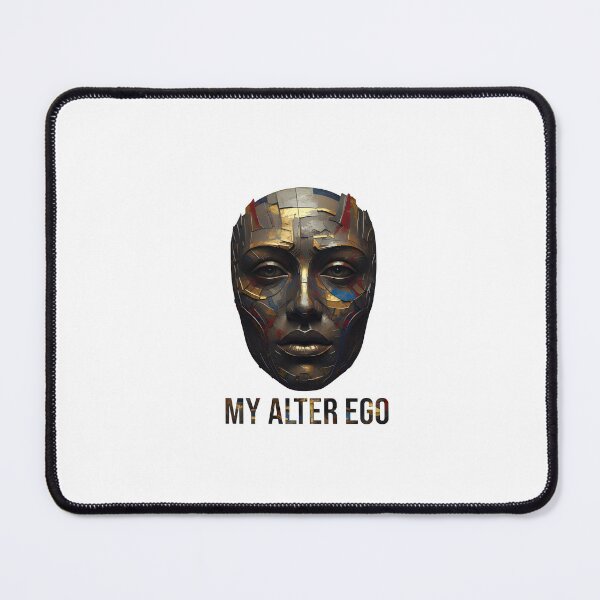 Item preview, My Alter Ego – Masked Identity Art Tee designed and sold by LoganDzign.