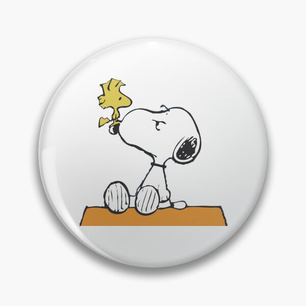 Item preview, Snoopy Sitting on Doghouse with Woodstock designed and sold by mjerksx.